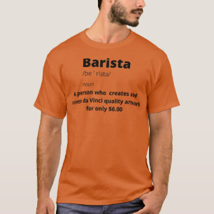 Camiseta Barista mais bonita do mundo