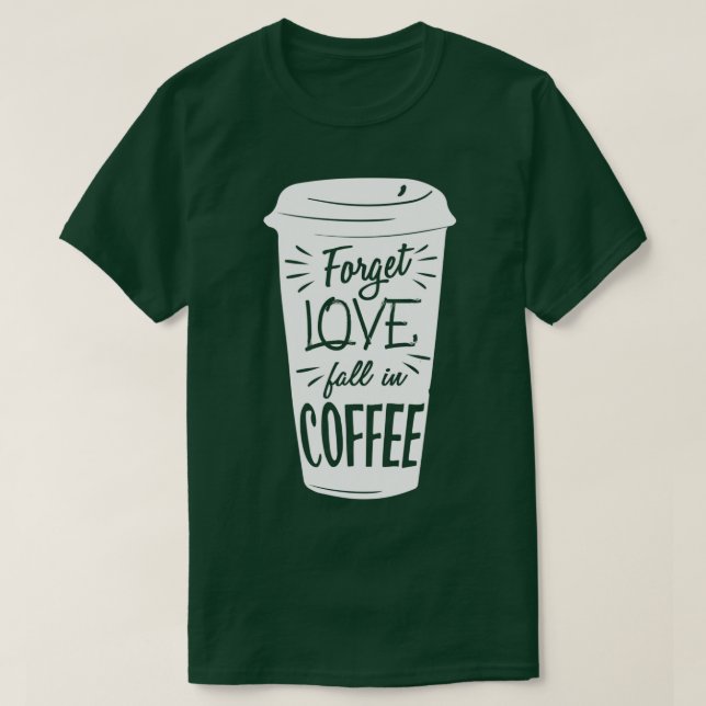 Camiseta Barista Presente Para Um Sobreposto De Café (Frente do Design)