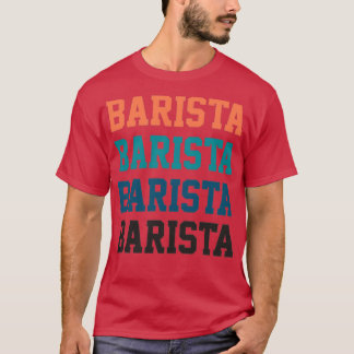 Camiseta Barista Vintage