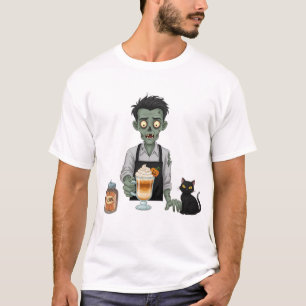 Camiseta Barista Zumbi