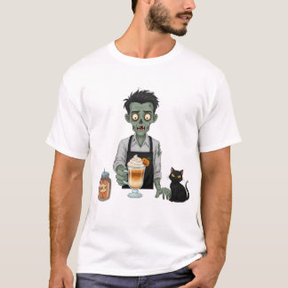Camiseta Barista Zumbi