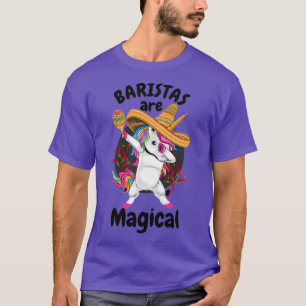 Camiseta Baristas São Mágicos Baristas, Presente Unicórnio