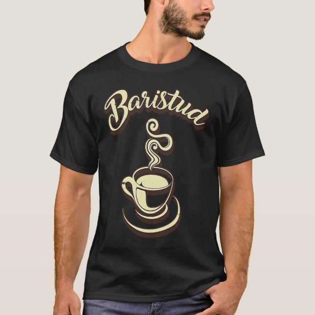 Camiseta Baristud Barista Cafe (Frente)