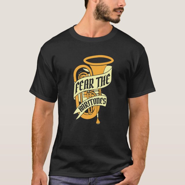 Camiseta Baritone Bass Euphonium 1 (Frente)