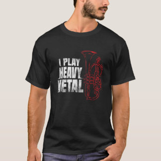 Camiseta Baritone Euphonium Player Shirt  - Funny Marching 
