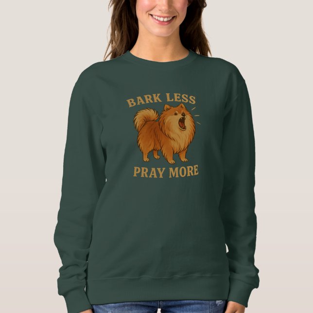 Camiseta Bark Less Pray More Edição 1 - Cristão (Frente)