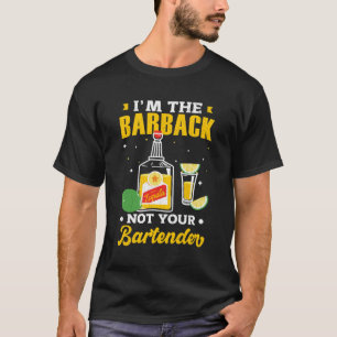 Camiseta Barkeeper Engraçado Eu Sou Barback Não Barman Bart