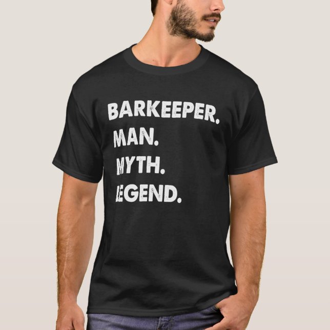 Camiseta Barkeeper Man Myend (Frente)