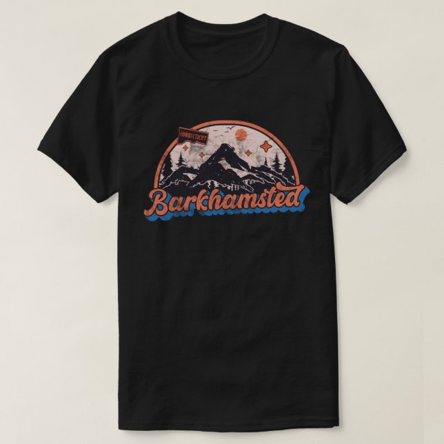 Camiseta Barkhamsted, Connecticut (Frente do Design)