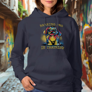 Camiseta Barking Pro em Treinamento! - Aspirante a Capuz de