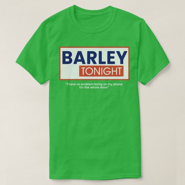 Camiseta Barley Tonight (Frente do Design)