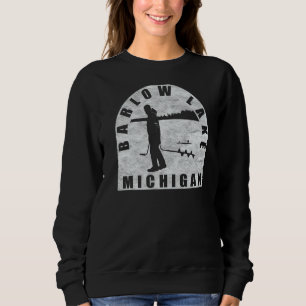 Camiseta Barlow Lake Ice Fish Michigan