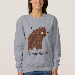 Camiseta Barly Awake Divon Citação bonitinho animal de de