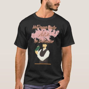 Camiseta Barman Adult Daycare Diretor Engraçado Humor Graph