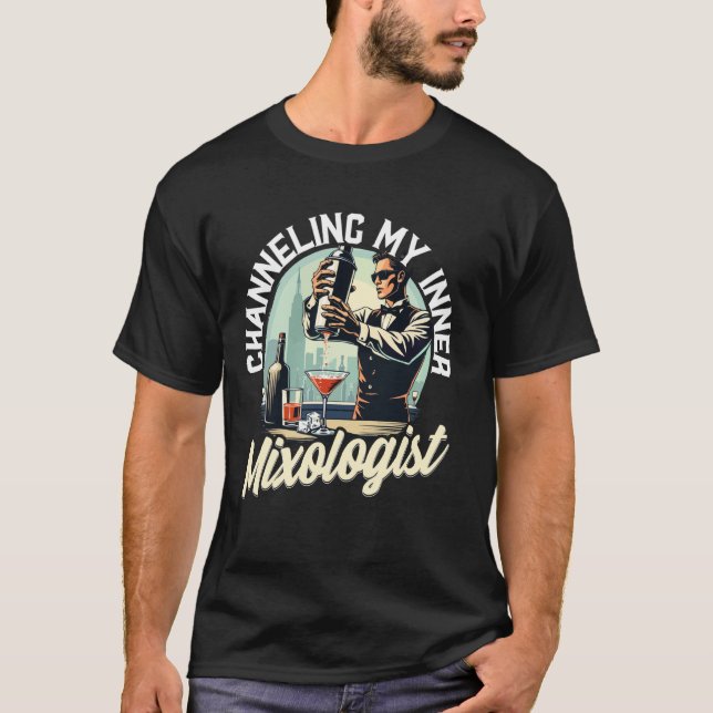 Camiseta Barman Barman Barismo Mixologista (Frente)