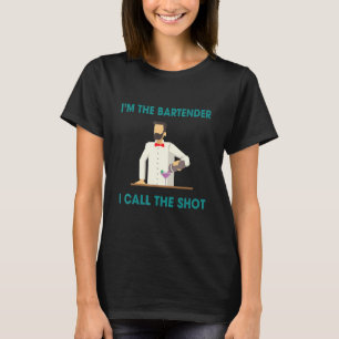 Camiseta Barman chama o humor dos tiros dizendo