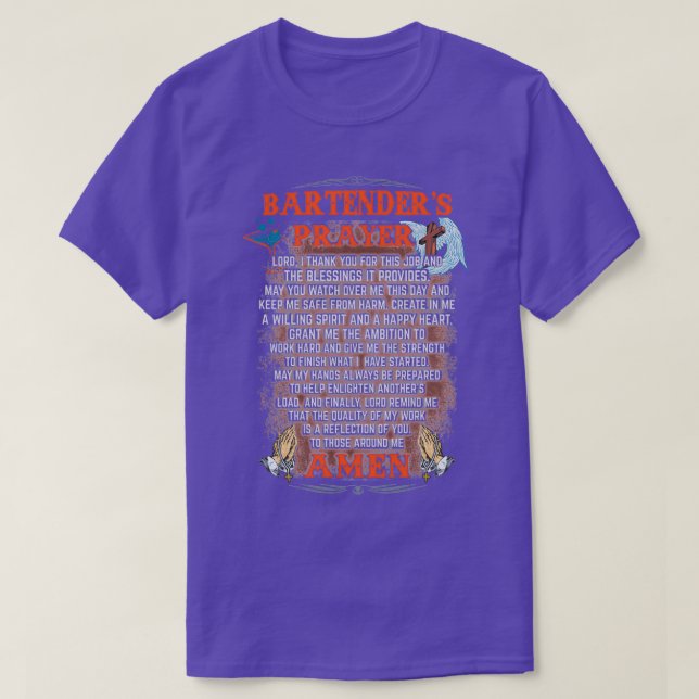 Camiseta Barman Fiel (Frente do Design)