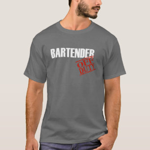 Camiseta Barman fora de serviço