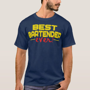 Camiseta Barman Melhor Barman Já Engraçado Barman 3