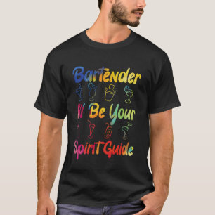 Camiseta Barman Mixologista Barman Eu Serei Seu Espírito
