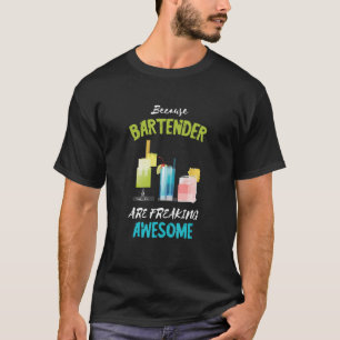 Camiseta Barman Preenchendo Intoxicólogo Intoxicólogo Bar