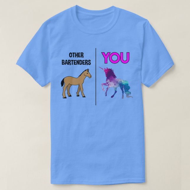 Camiseta Barman Unicorn 2 (Frente do Design)