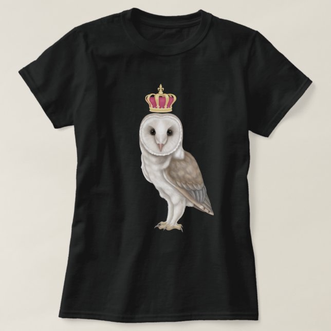 Camiseta Barn Owl (Frente do Design)