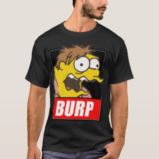 Camiseta Barney Gumble Burp Gate Cartoon Remi Designs frien