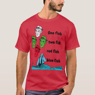 Camiseta Barney Miller Um Peixe Dois Peixes Vermelhos