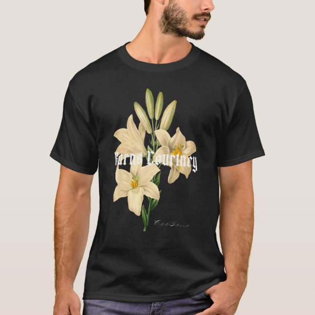 Camiseta Barns Courtney u2013 White Lily (Frente)