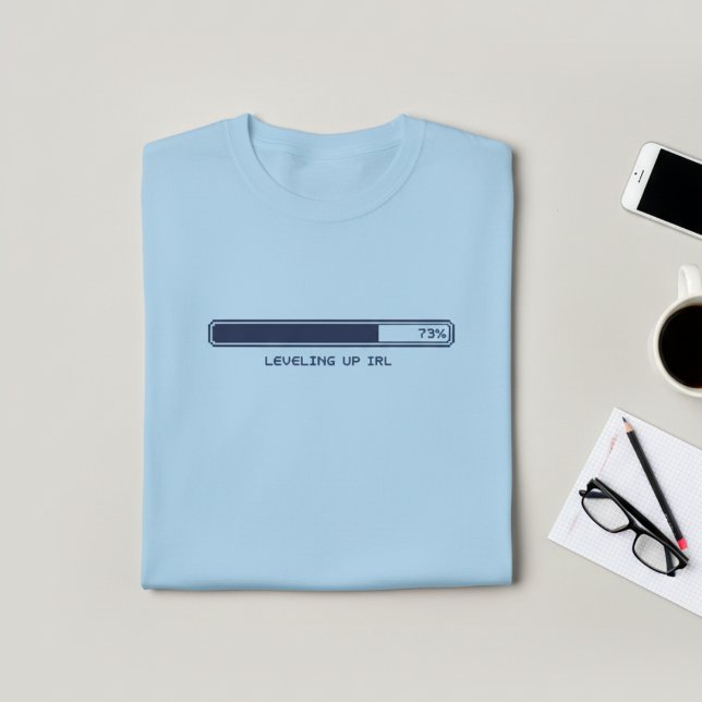 Camiseta Barra de Progresso de XP (Criador carregado)