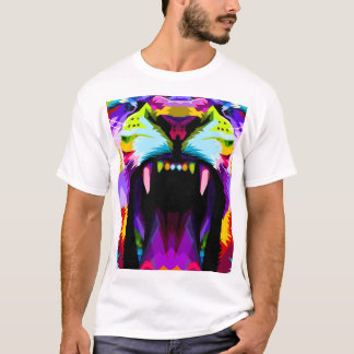Camiseta Barra de Tigre de Cor