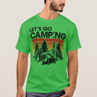 Camiseta Barraca de campista vamos acampar presente
