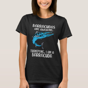 Camiseta Barracuda Grande Sphyraena Pesca de Barracuda
