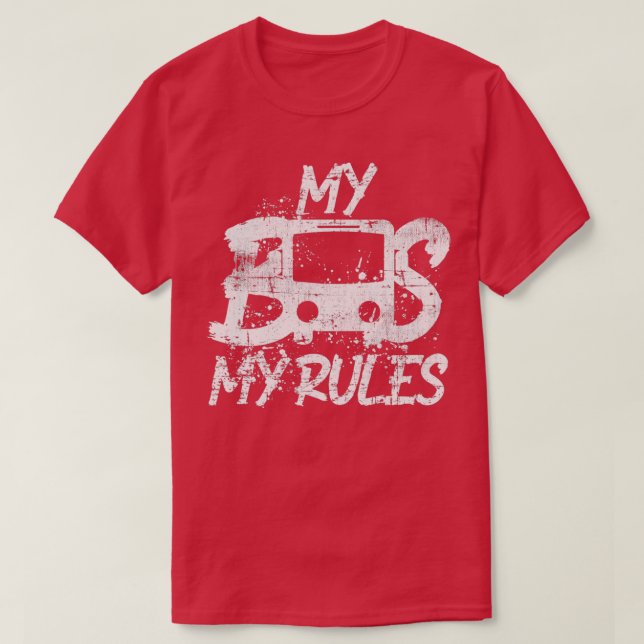 Camiseta Barramento de driver de barramento 2 (Frente do Design)