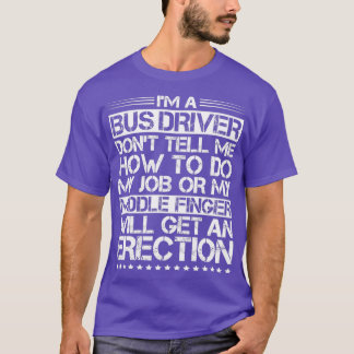 Camiseta Barramento Driver Bus School Bus Driver 1