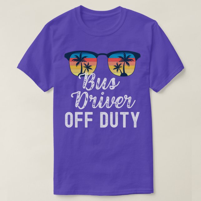 Camiseta Barramento Driver do sistema de sunset engraçado (Frente do Design)