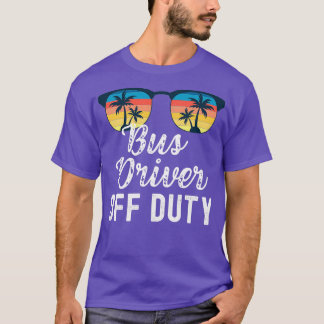 Camiseta Barramento Driver do sistema de sunset engraçado