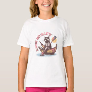 Camiseta Barramento e flutuação do guaxinim