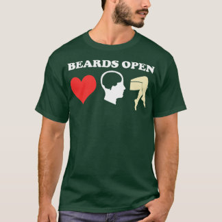 Camiseta Barras Abertas Mentes Corações Pernas