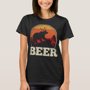 Camiseta Barras-cervo-cervejeiras-Artesanato engraçadas - G