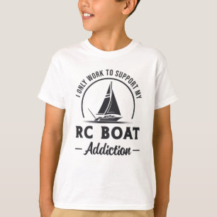 Camiseta Barras RC RC do modelo remoto do Vício de iniciali