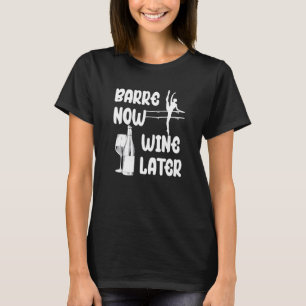Camiseta Barre Agora Vinho Depois Balé Pilatos