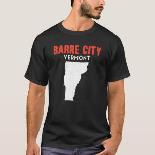 Camiseta Barre cidade Vermont EUA Estado América Viagem Ver