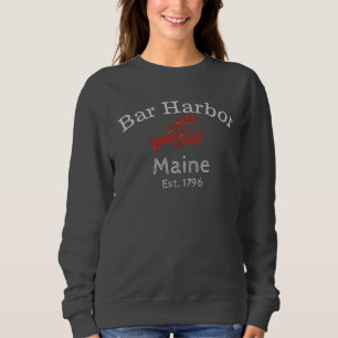 Camiseta Barre o T da lagosta de Maine do porto, camisola,