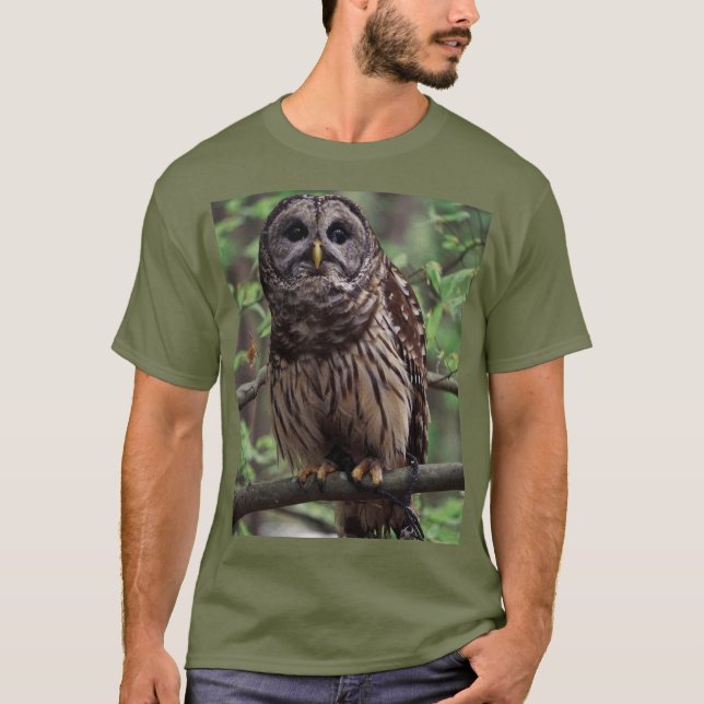 Camiseta Barred Owl (Frente)