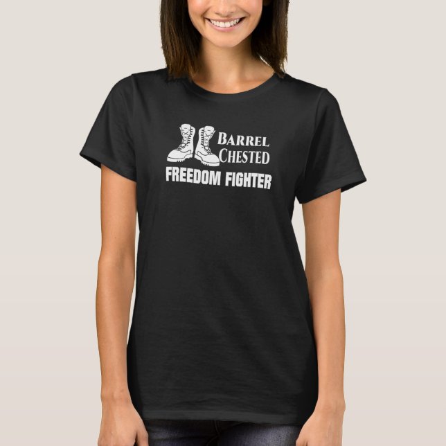 Camiseta Barrel Chested Freedom Fighter Merch Floribama (Frente)