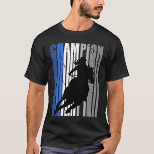 Camiseta Barrel Ra, Campeão de Cowgirl Azul