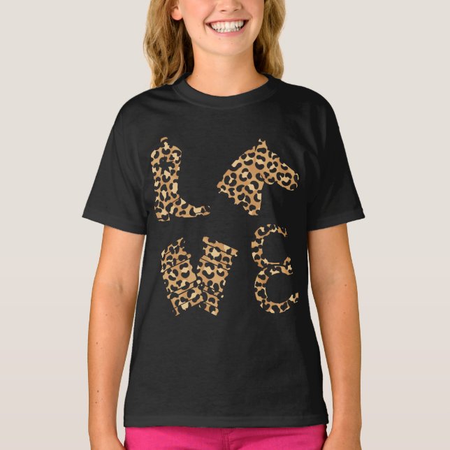 Camiseta Barrel Racer Love Horse (Frente)