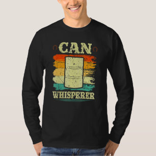 Camiseta Barrel Racing Can Whisperer Retro Rodeo Barrel Rac